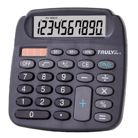 Calculadora Truly de Mesa 10 Digitos 808A-10