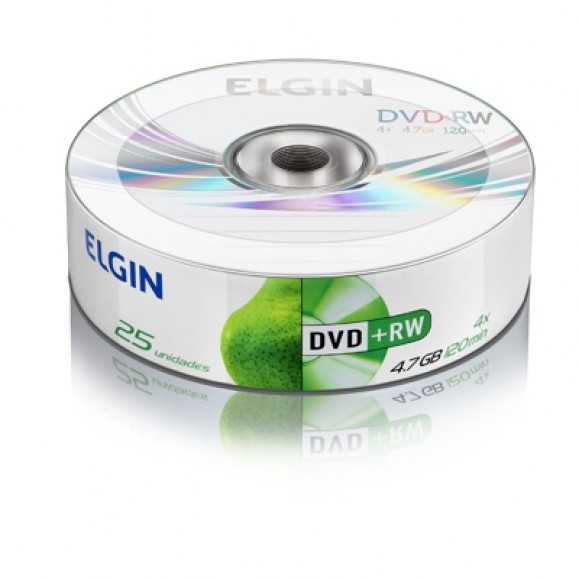 DVD+RW Elgin 4.7gb 120min