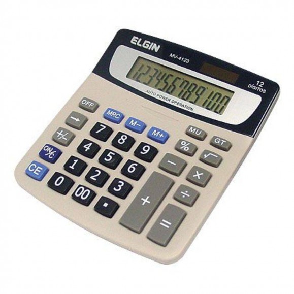 Calculadora de Mesa Elgin Preto 12 Dígitos MV 4123