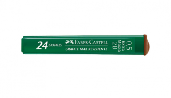 Grafite Faber-Castell Polymer 0,5mm 2B